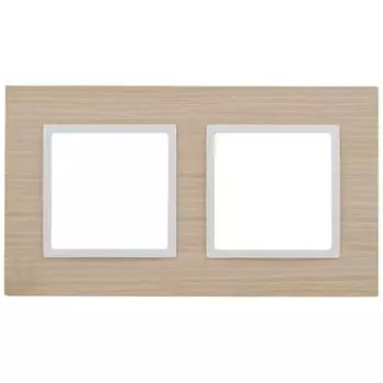 Рамка 2-постовая ЭРА Elegance 14-5302-01 Б0049149