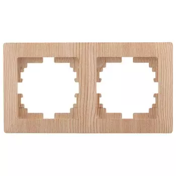 Рамка 2-постовая ЭРА Intro Solo дерево 4-502-11 Б0043416