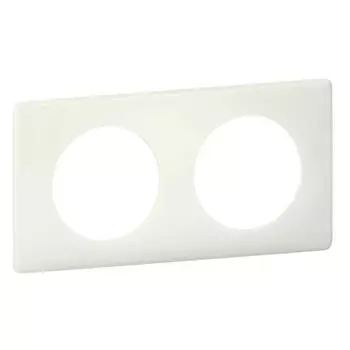 Рамка 2-постовая Legrand Celiane белая перкаль 066702