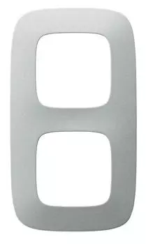 Рамка 2-постовая Legrand Valena Allure Алюминий 754392