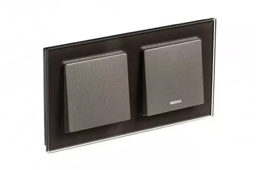 Рамка 2-постовая Schneider Electric AtlasDesign Nature мокко ATN320602