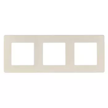 Рамка 3-постовая ЭРА 12 сатин слоновая кость 12-5103-02 Б0052520