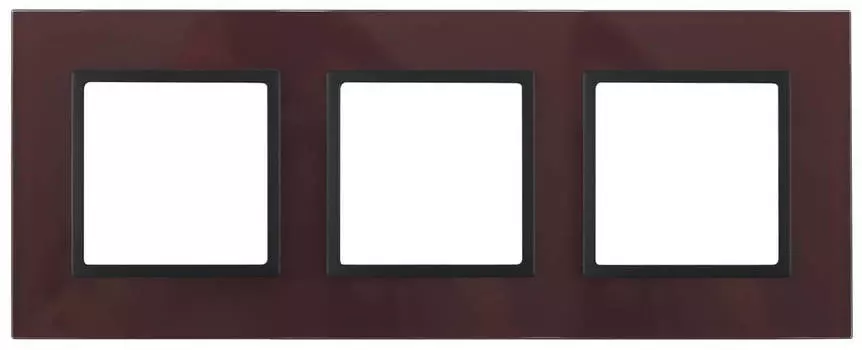 Рамка 3-постовая ЭРА Elegance 14-5103-25 Б0034515