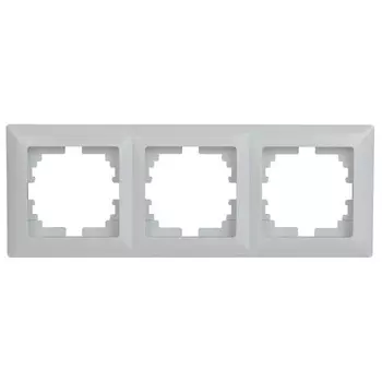 Рамка 3-постовая ЭРА Intro Solo белый 4-503-01 Б0043417