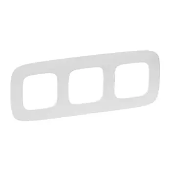 Рамка 3-постовая Legrand Valena Allure белая 754303