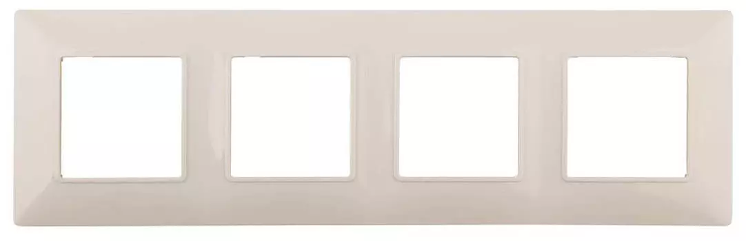 Рамка 4-постовая ЭРА Elegance 14-5004-02 Б0034400