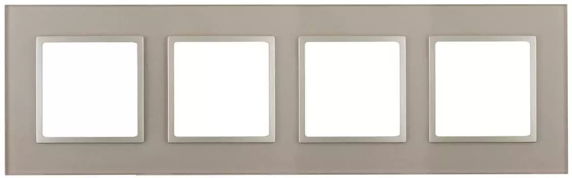 Рамка 4-постовая ЭРА Elegance 14-5104-04 Б0034527
