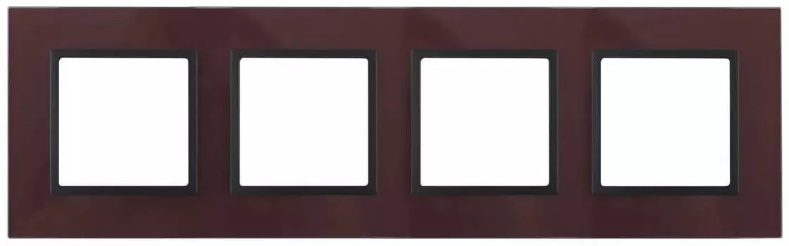 Рамка 4-постовая ЭРА Elegance 14-5104-25 Б0034533