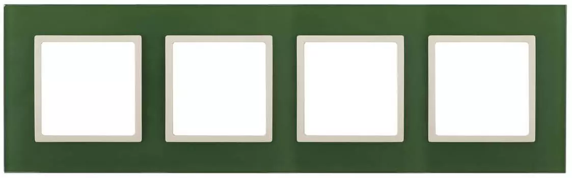 Рамка 4-постовая ЭРА Elegance 14-5104-27 Б0034535