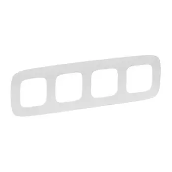 Рамка 4-постовая Legrand Valena Allure белая 754304