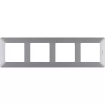 Рамка 4-постовая Legrand Valena Life Алюминий 754134