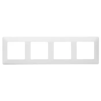 Рамка 4-постовая Legrand Valena Life белая 754004