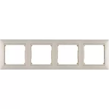 Рамка 4-постовая Legrand Valena слоновая кость 774354