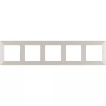 Рамка 5-постовая Legrand Valena Life слоновая кость 754045