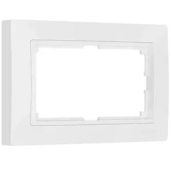Рамка для двойной розетки Werkel Snabb basic белый W0082001 4690389161490