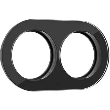 Рамка на 2 поста черная Werkel W0025108 4690389166457