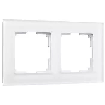 Рамка на 2 поста Werkel Favorit белый матовый W0021105 4690389159572