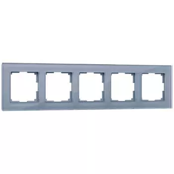 Рамка на 5 постов Werkel Favorit серый W0051115 4690389160165