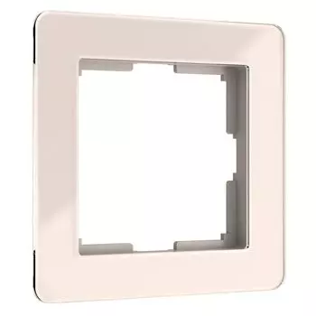 Рамка Werkel Acrylic на 1 пост айвори W0022743 4690389186271