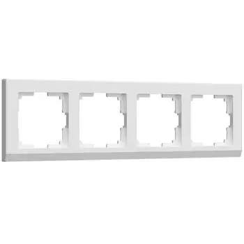 Рамка Werkel Stark на 4 поста белый W0041801 4690389161889