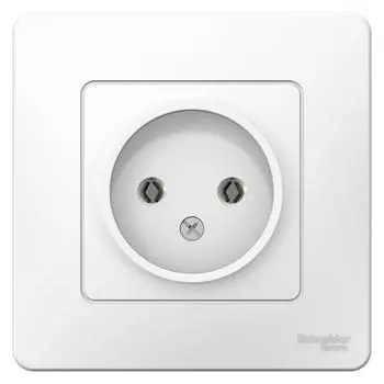 Розетка 2К Schneider Electric Blanca 16A 250V белая BLNRS000011