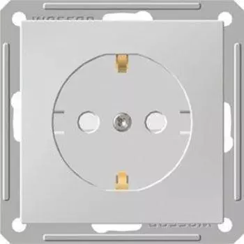 Розетка 2К+З Schneider Electric W59 16A 250V со шторками белая RS16-152-1-86