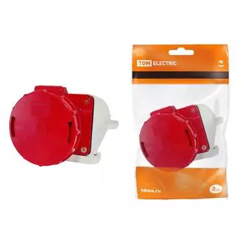 Розетка 3Р+РЕ+N TDM Electric SQ0602-0009