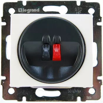 Розетка акустическая Legrand Valena белая 774223