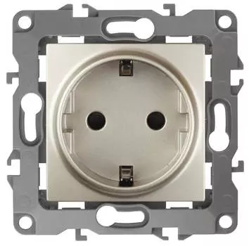Розетка ЭРА 12 2P E Schuko 16A 250V 12-2101-04 Б0014678