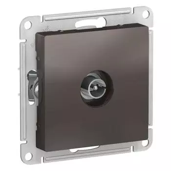 Розетка телевизионная TV Schneider Electric AtlasDesign мокко ATN000693