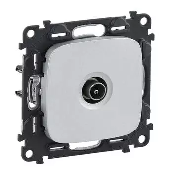 Розетка ТV оконечная Legrand Valena Allure алюминий 753960