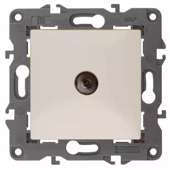 Розетка TV проходная ЭРА Elegance 14-3102-02 Б0034297