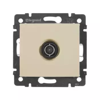 Розетка TV проходная Legrand Valena слоновая кость 774331