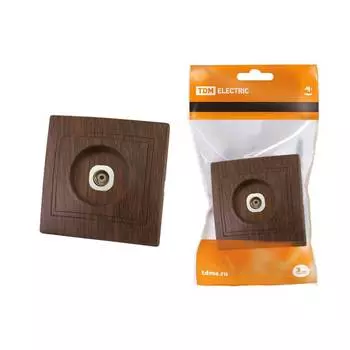 Розетка TV TDM Electric Таймыр бук SQ1814-0322
