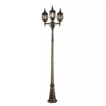 Садово-парковый светильник Arte Lamp Atlanta A1047PA-3BN