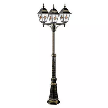 Садово-парковый светильник Arte Lamp Berlin A1017PA-3BN