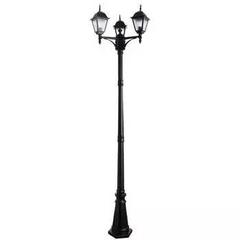 Садово-парковый светильник Arte Lamp Bremen A1017PA-3BK