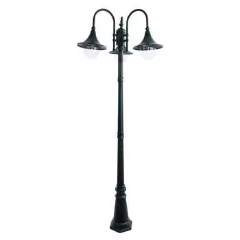 Садово-парковый светильник Arte Lamp Malaga A1086PA-3BG