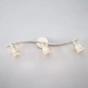 Спот Eurosvet 20027/3 белый с золотом