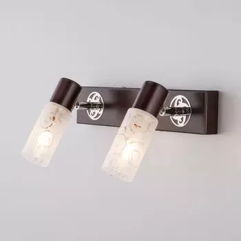 Спот Eurosvet 21130/2 хром/венге