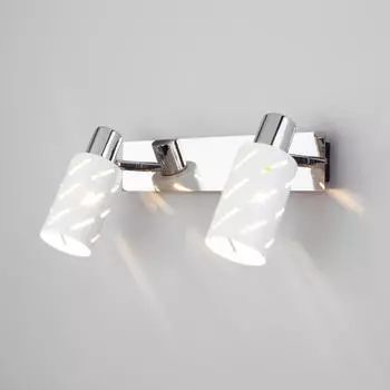 Спот Eurosvet Fente 20090/2 белый/хром