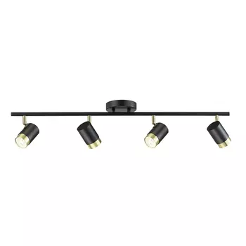 Спот Lumien Hall Саурис LH8020/4C-BK-GD