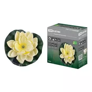 Светильник на солнечных батареях TDM Electric Кувшинка желтая SQ0330-0132