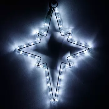Светодиодная фигура Ardecoled Звездочка ARD-Star-M3-380X250-36Led White 034246