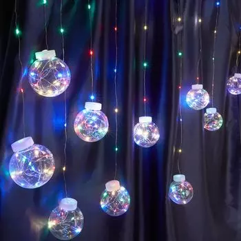 Светодиодная гирлянда Feron Бахрома USB разноцветная без мерцания CL592 41643