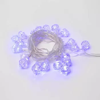 Светодиодная гирлянда Uniel 220V синий LD-S0280-020/DTA BLUE IP20 DIAMONDS 07922