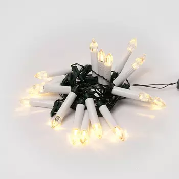 Светодиодная гирлянда Uniel Свечки 220V теплый белый ULD-S0400-020/SGA Warm White IP20 Candles UL-00005468