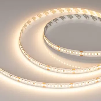 Светодиодная лента Arlight 17,6W/m 192LED/m 2835SMD теплый белый 5M RT-A192-10mm 24V Warm2700 038776