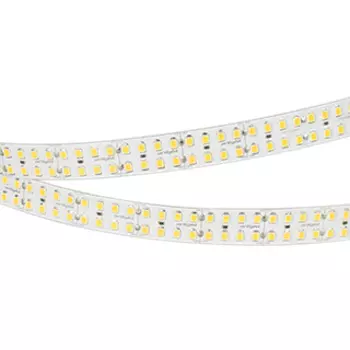Светодиодная лента Arlight 24W/m 320LED/m 2835SMD теплый белый 5M 032603(2)