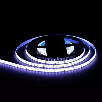 Светодиодная лента OGM 9,6W/m 120LED/m 2835SMD холодный белый 5M LSE-261